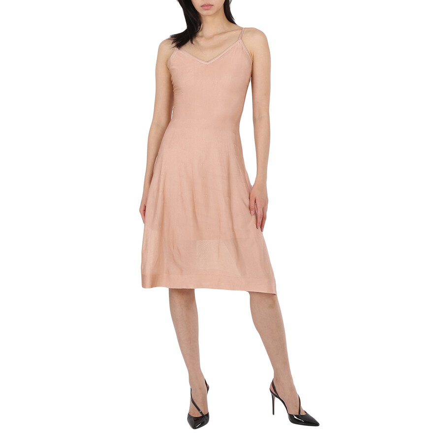 Ladies Rose Chair Semi Sheer Slip Dress