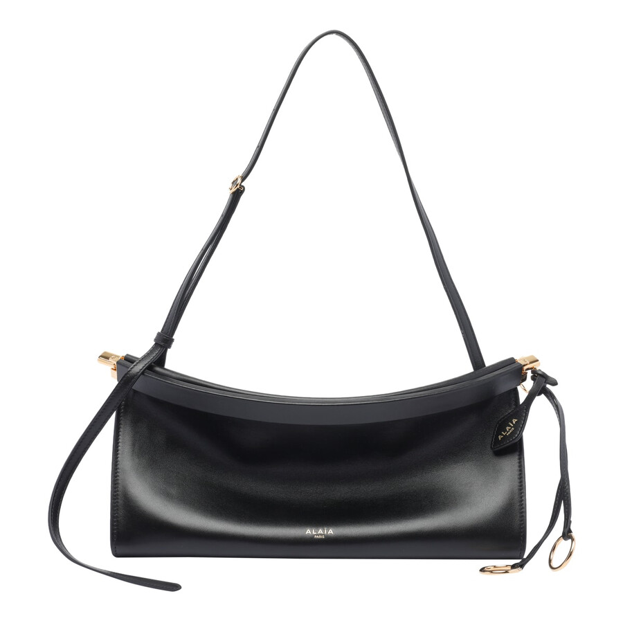 Alaïa Alaia Medium Le Click East West Bag In Black