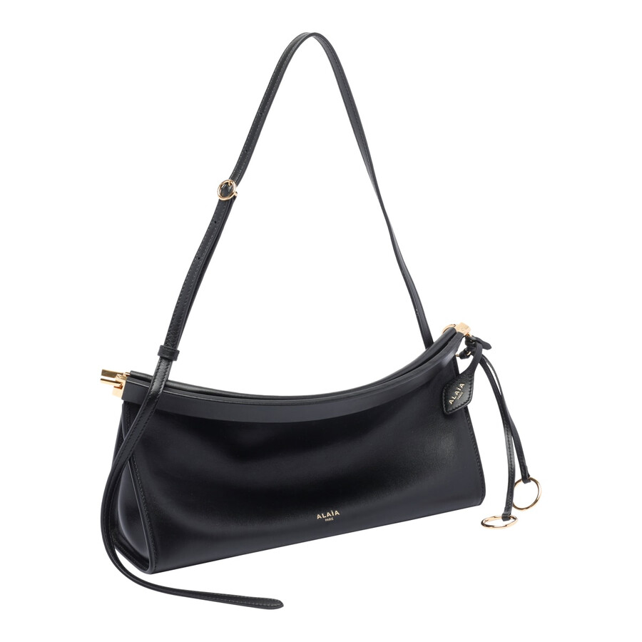 Alaïa Alaia Medium Le Click East West Bag In Black