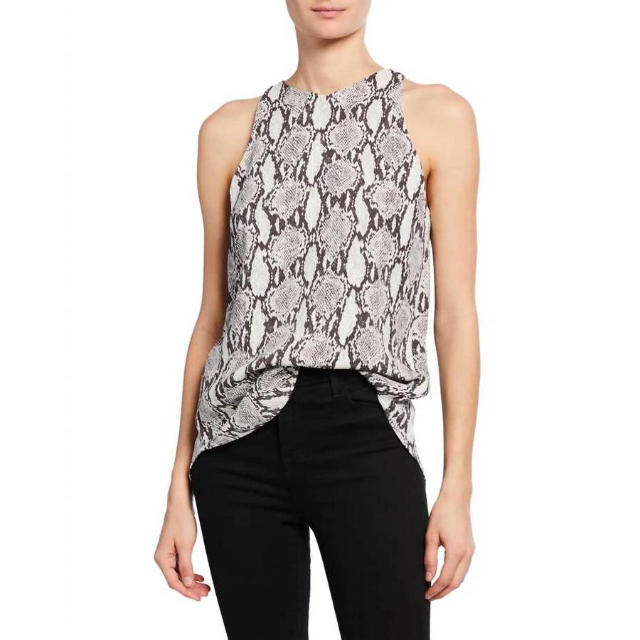 A.L.C. Ladies Anise Python Print Blouse Nude, Size 8 124532-Nude-8 ...