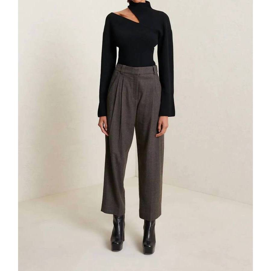 Edith Crop Sweater Black