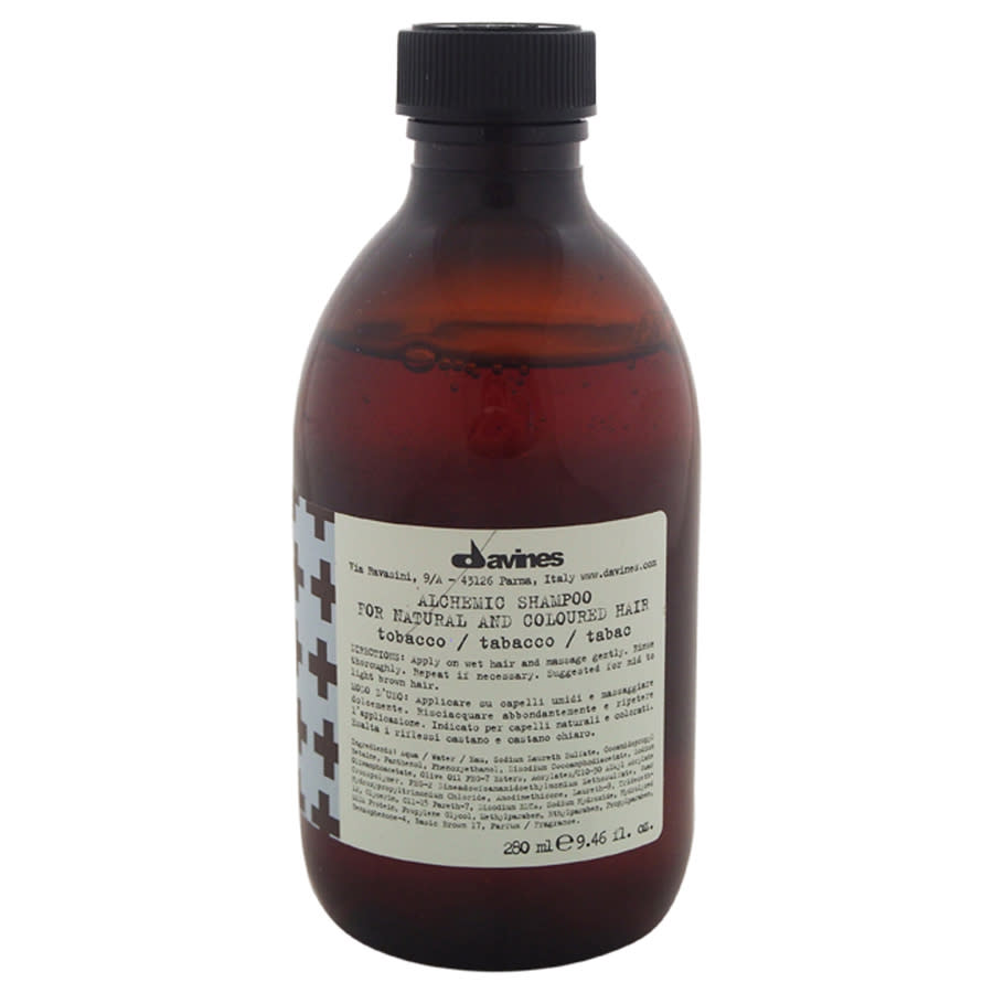 tobacco shampoo Davines Alchemic Tobacco Shampoo by Davines for Unisex - 8.45 oz Shampoo  8004608234074 - Hair Care, Shampoo