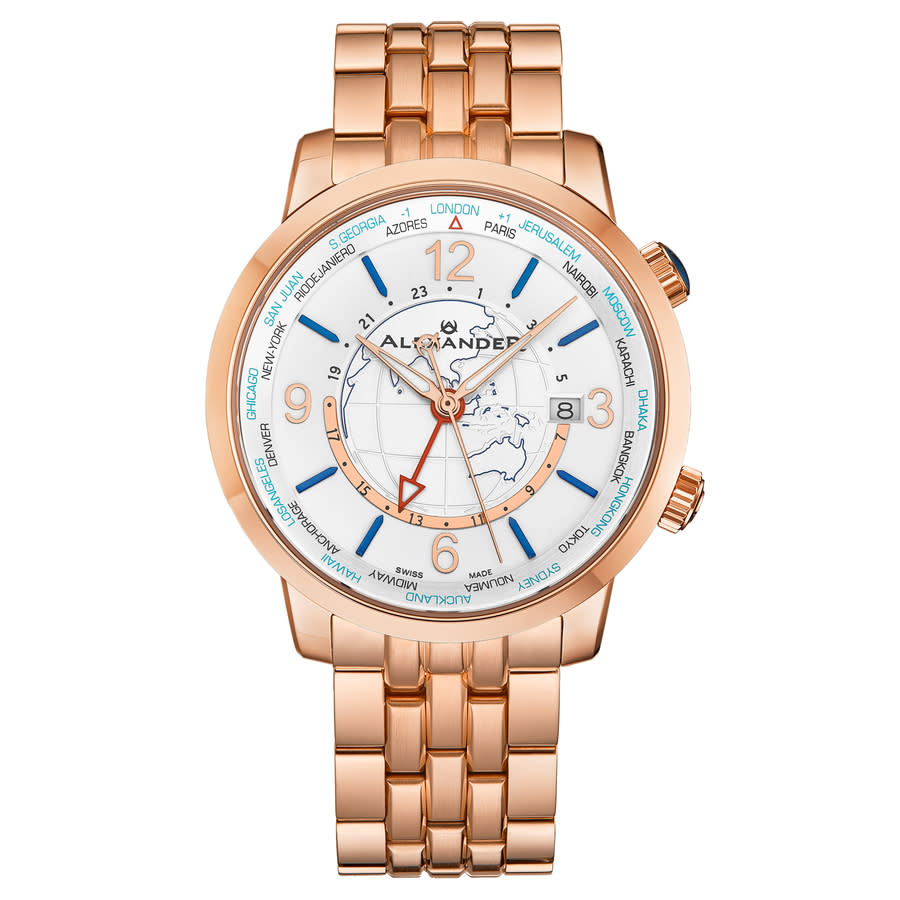 Alexander Alexander 2 Quartz Silver Dial Men's Watch A171B-02