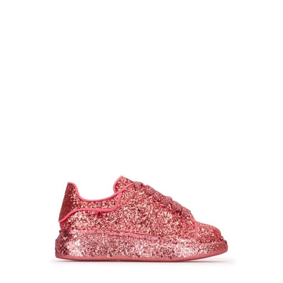 Alexander Mcqueen Alexander Kids McQueen Glittery Sneaker, Brand