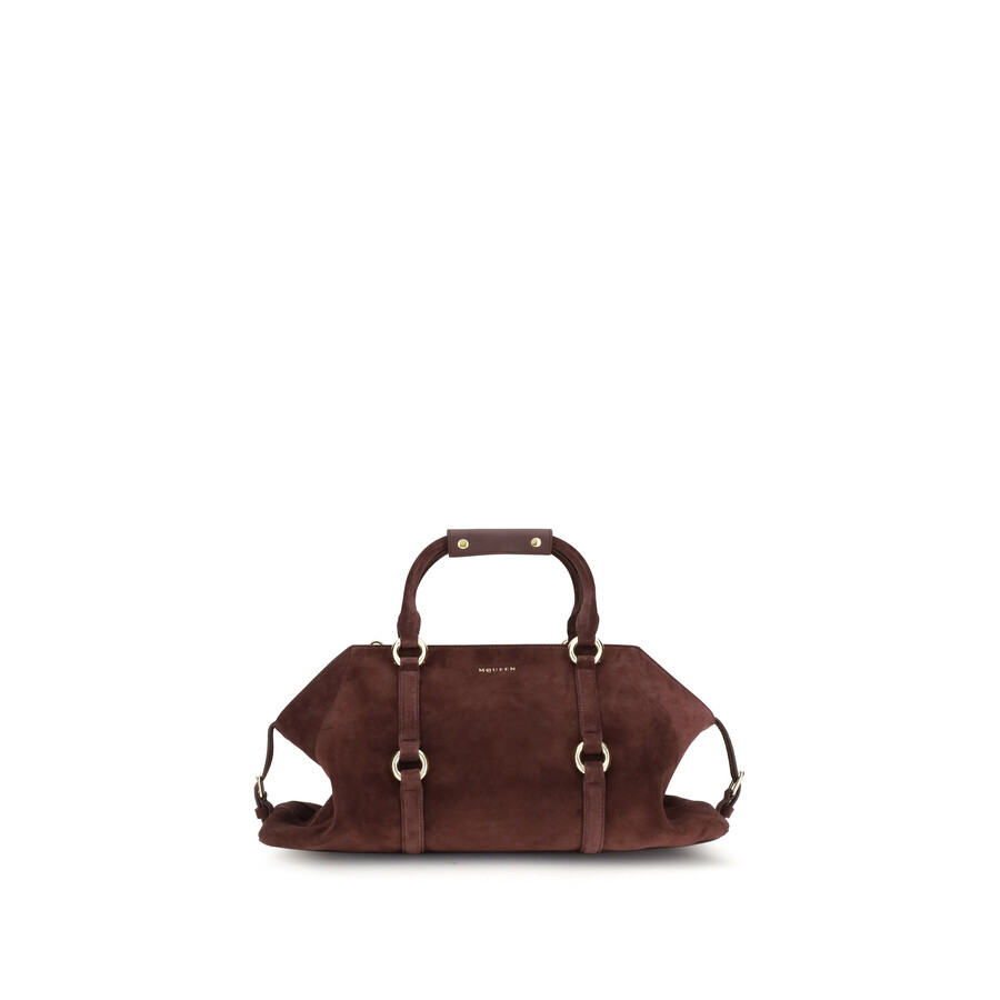 Alexander Mcqueen Farringdon Bag In Brown