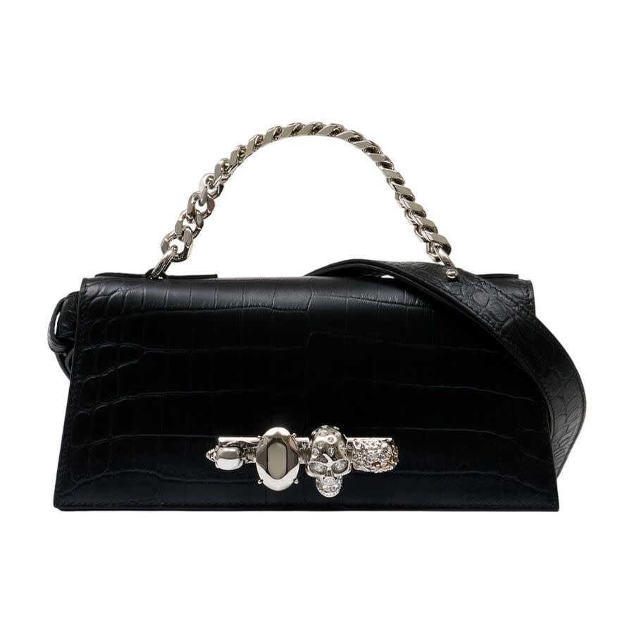 Alexander McQueen Jewelled Mini Shoulder Bag 8661381HBT21000 - Handbags ...