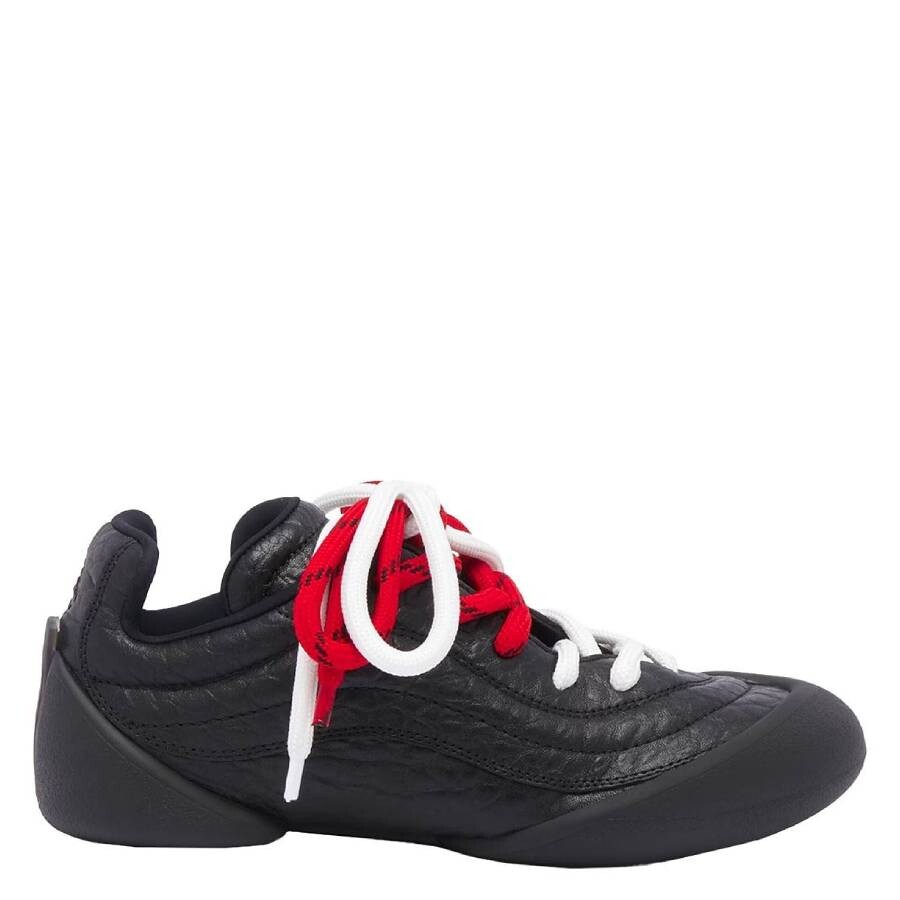 Alexander Mcqueen Black Flexion Sneakers In Black