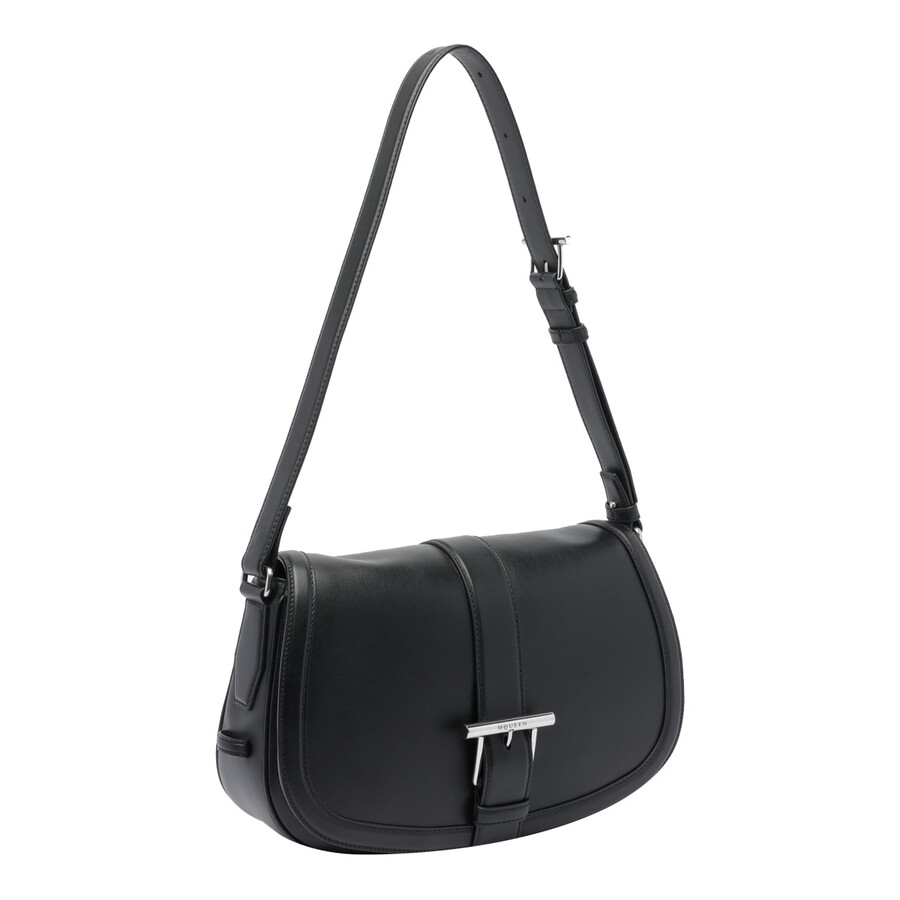 Alexander Mcqueen Large Mcqueen Satchel Bag With T Buckle