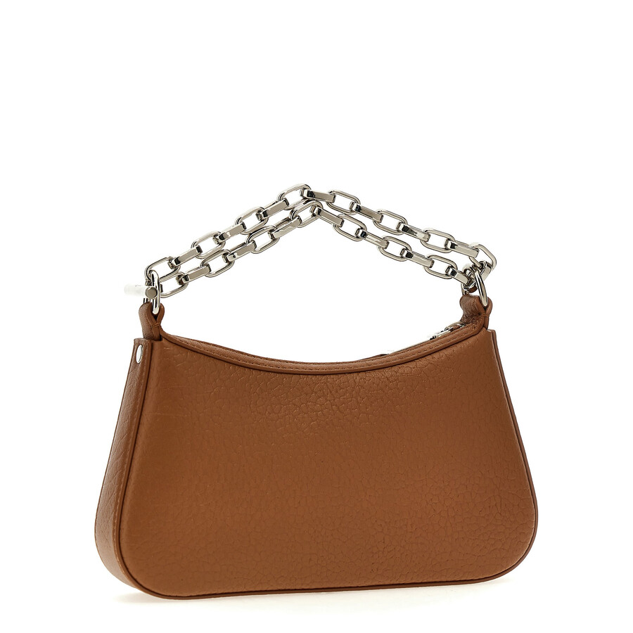 Alexander Mcqueen Mcqueen T-bar Mini Handbag In Brown