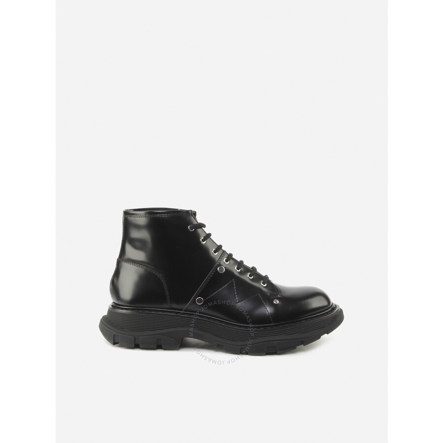 mens black boots size 10