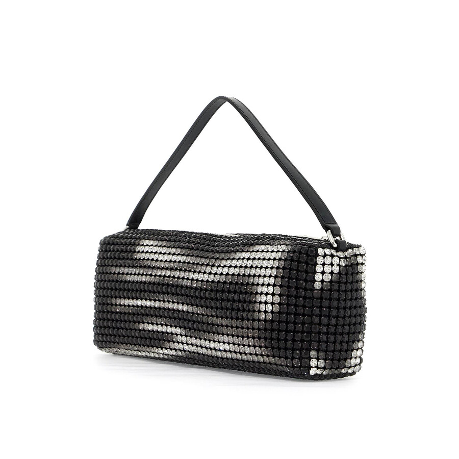Alexander Wang Heiress Flex Embellished Tote Bag In Black