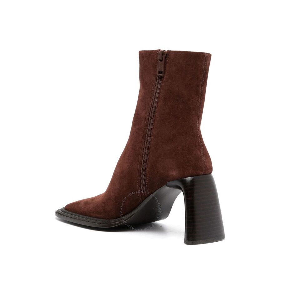 Alexander Wang Ladies Espresso Booker 80mm Ankle Boots