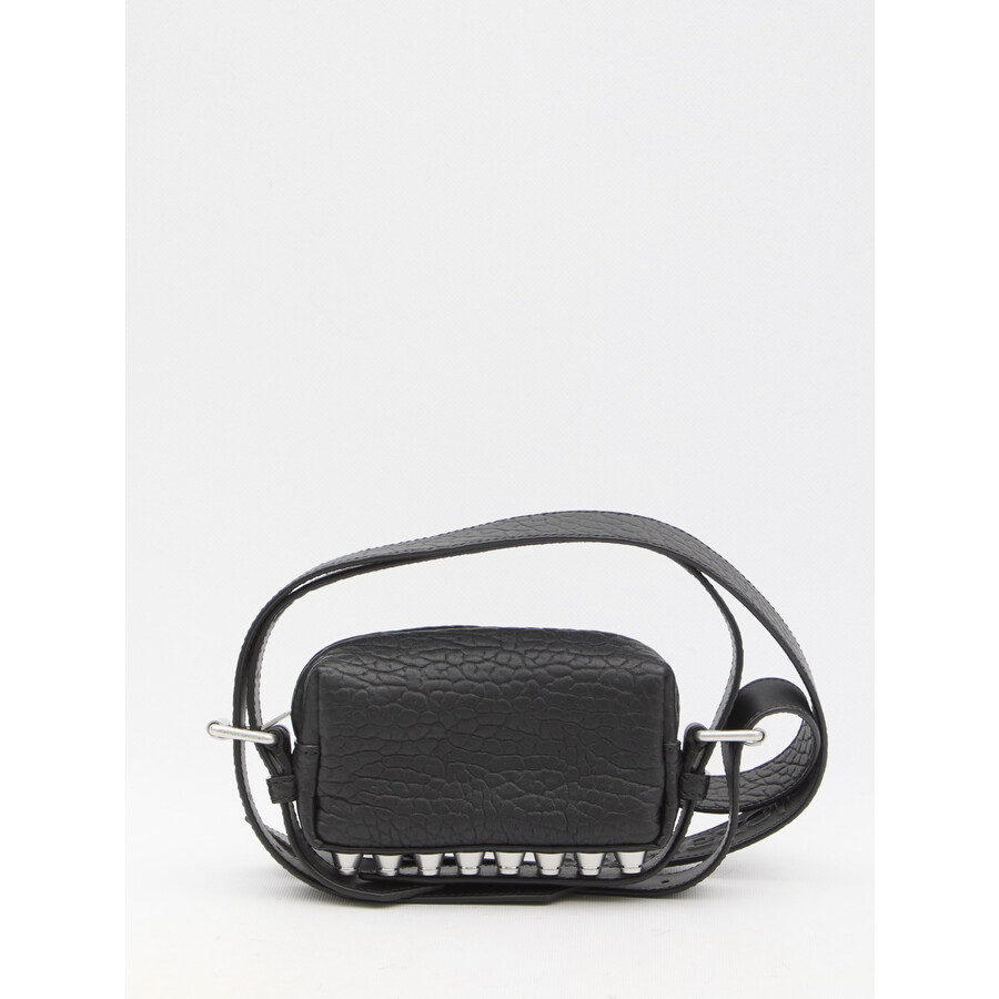 Alexander Wang Mini Ricco Crossbody Bag In Gray