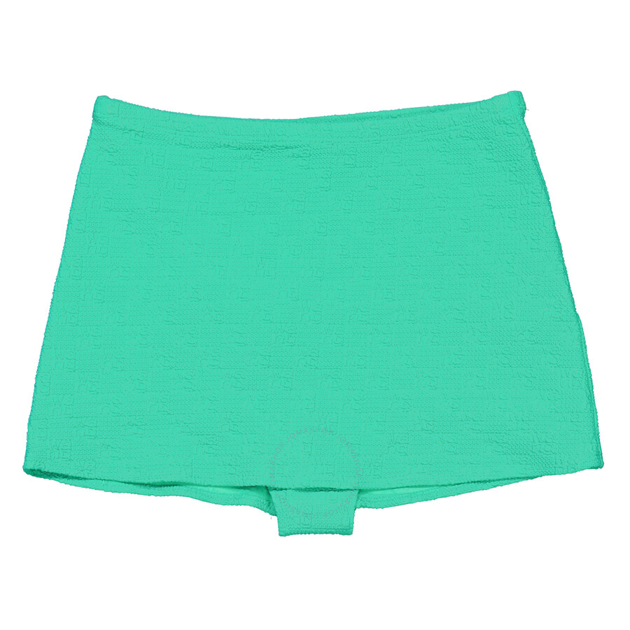 Alexander Wang Monogram-pattern Mini Shorts