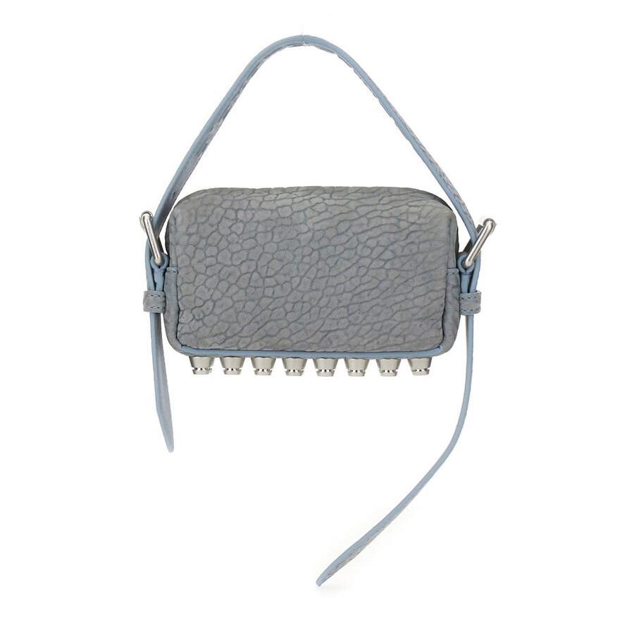 Alexander Wang Rich Mini Shoulder Bag In Gray