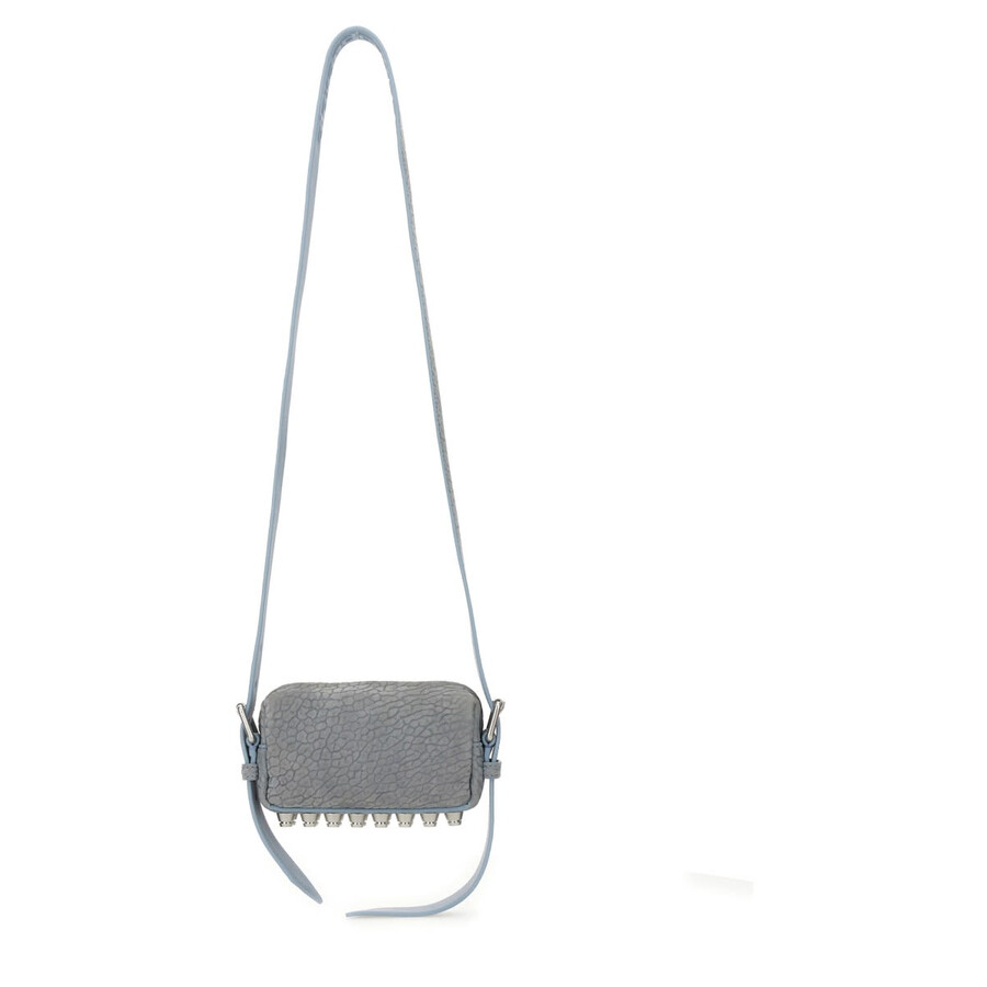 Alexander Wang Rich Mini Shoulder Bag In Gray
