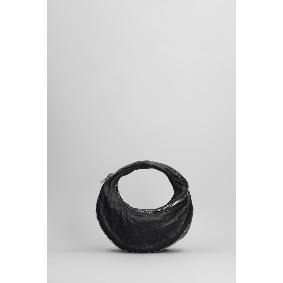 Alexander Wang Twist Mini Bag Shoulder Bag In Black Leather