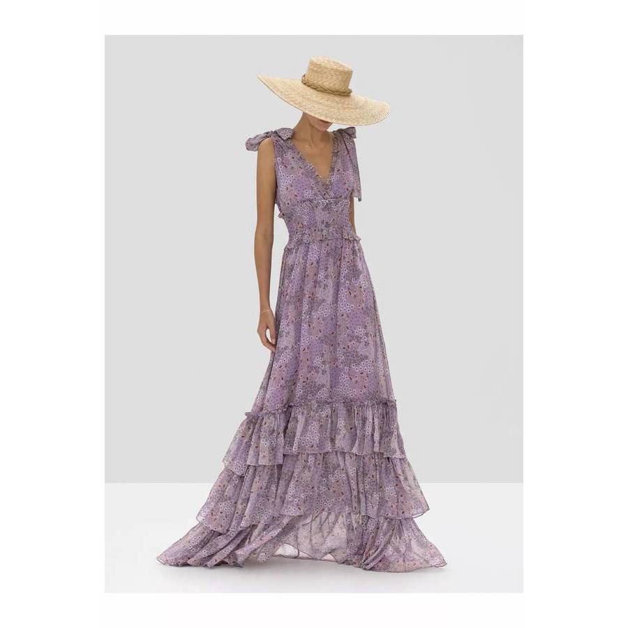Alexis Ladies Clemence Dress Purple Bouquet, Size Small 117366-Purple  Bouquet-S - Clothing - Jomashop