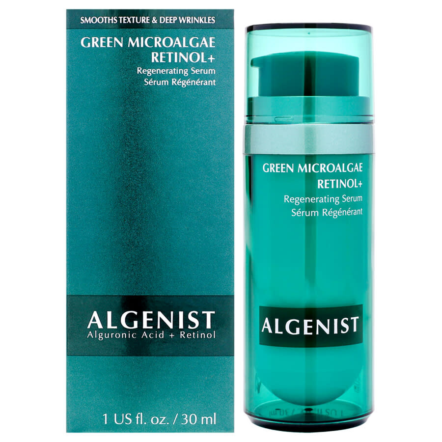 Algenist Ladies Green Microalgae Retinol Plus Regenerating Serum Oil 1 oz Skin Care 818356022818 In Multi