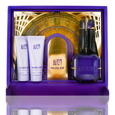 Thierry Mugler Alien / Thierry Mugler Golden Treasure Gift Set (w ...