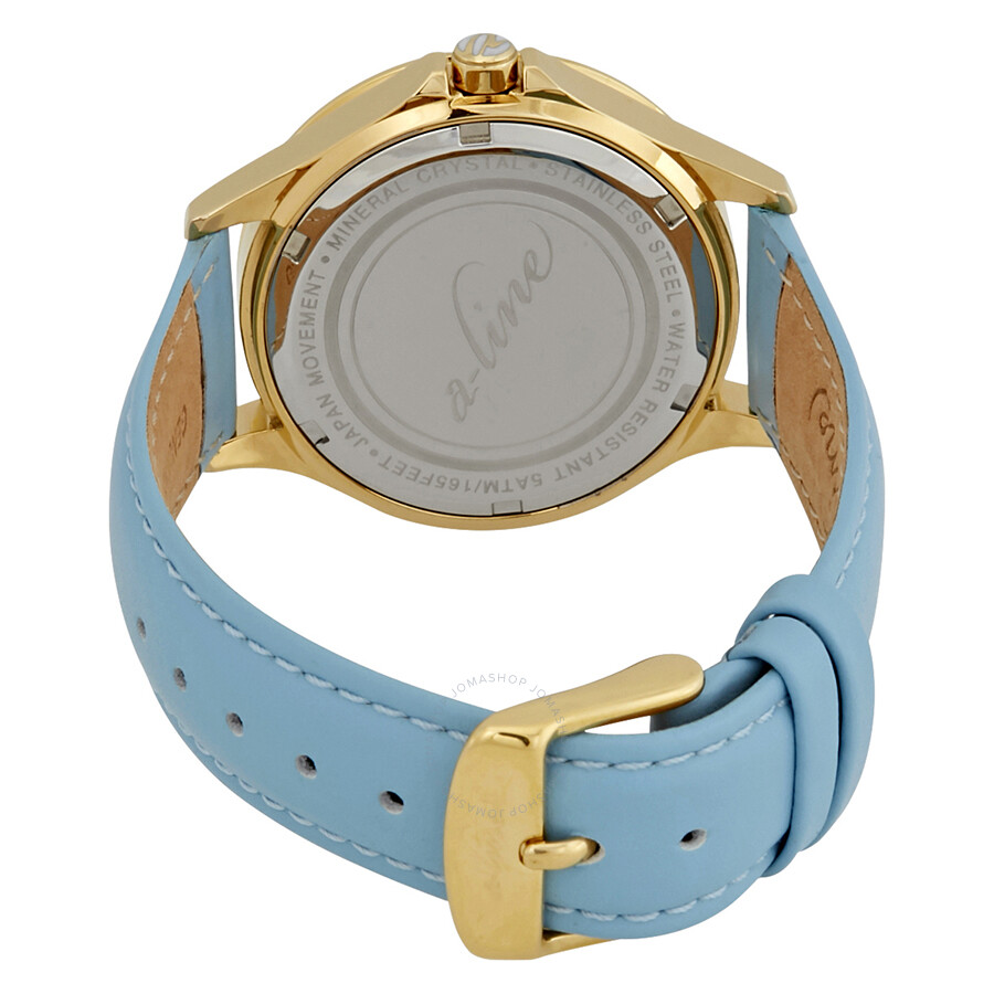 A_Line MultiFunction White Dial Ladies Watch 80188YG02TUR A_Line