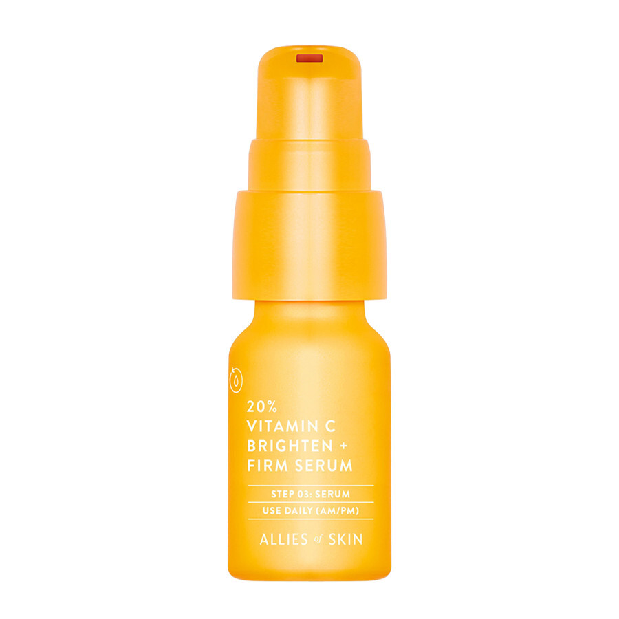 Allies Of Skin 20% Vitamin C Brighten + Firm Serum 0.3 oz Skin Care 8885014071510