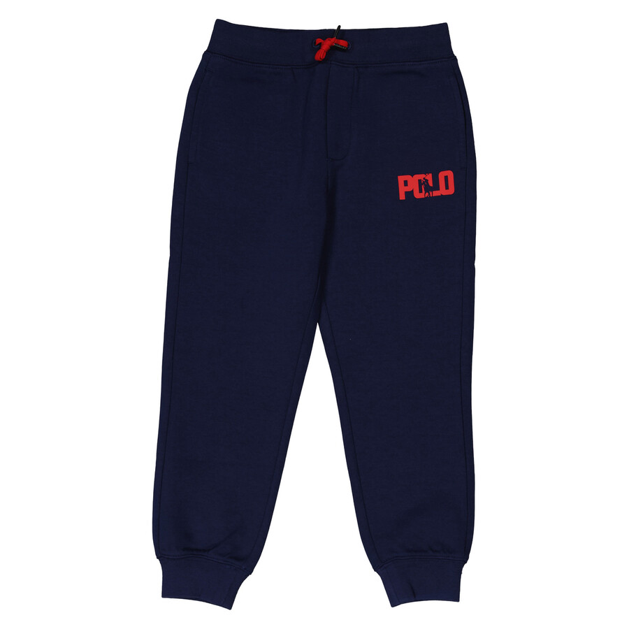 Polo Ralph Lauren Alph Lauren Kids Sports Pants In Blue