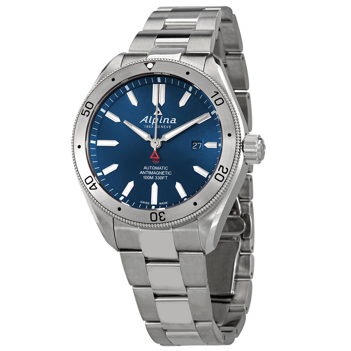 Alpina Alpiner Automatic Blue Sunray Dial Men's Watch AL-525NS5AQ6B