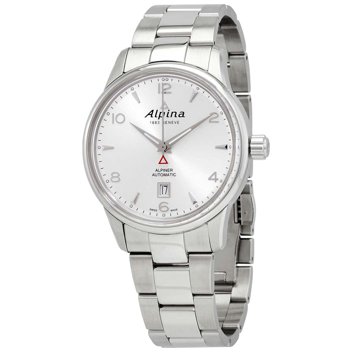Alpina Alpiner Automatic Silver Dial Stainless Steel Men's Watch AL-525S4E6B
