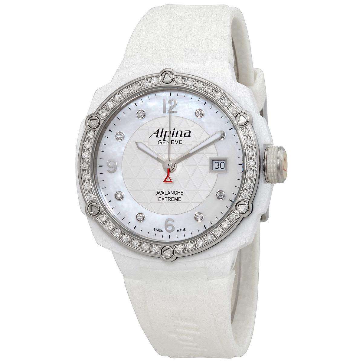 Alpina Avalanche Extreme Mother of Pearl Diamond Dial Ladies Watch AL-240MPWD3AEDC6