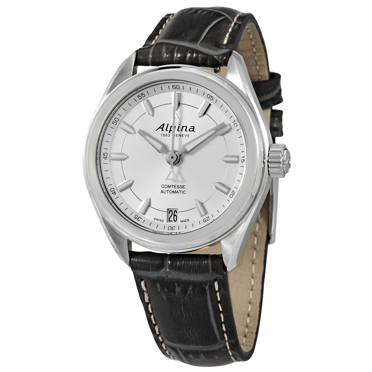 Alpina Comtesse Automatic Sport White Dial Ladies Watch AL-525SF2C6