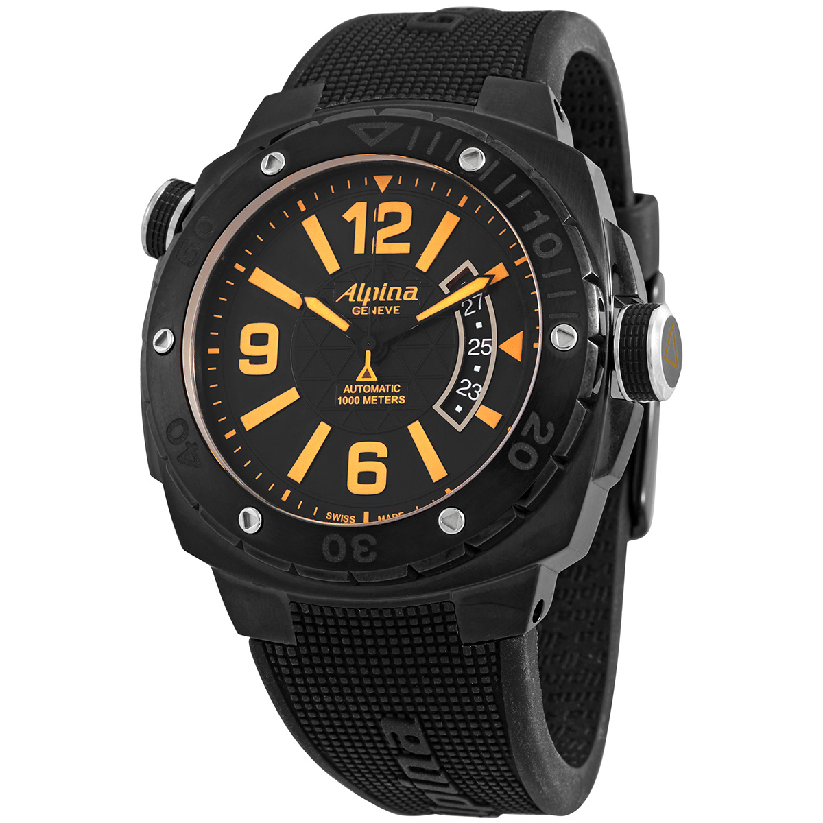 Alpina Extreme Diver Black Dial Automatic Men's Watch AL-525LBO5FBAEV6