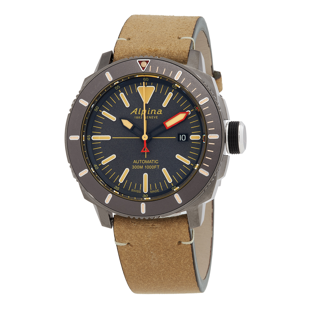 Alpina Seastrong Diver Automatic Grey Dial Men's Watch AL-525LGG4TV6