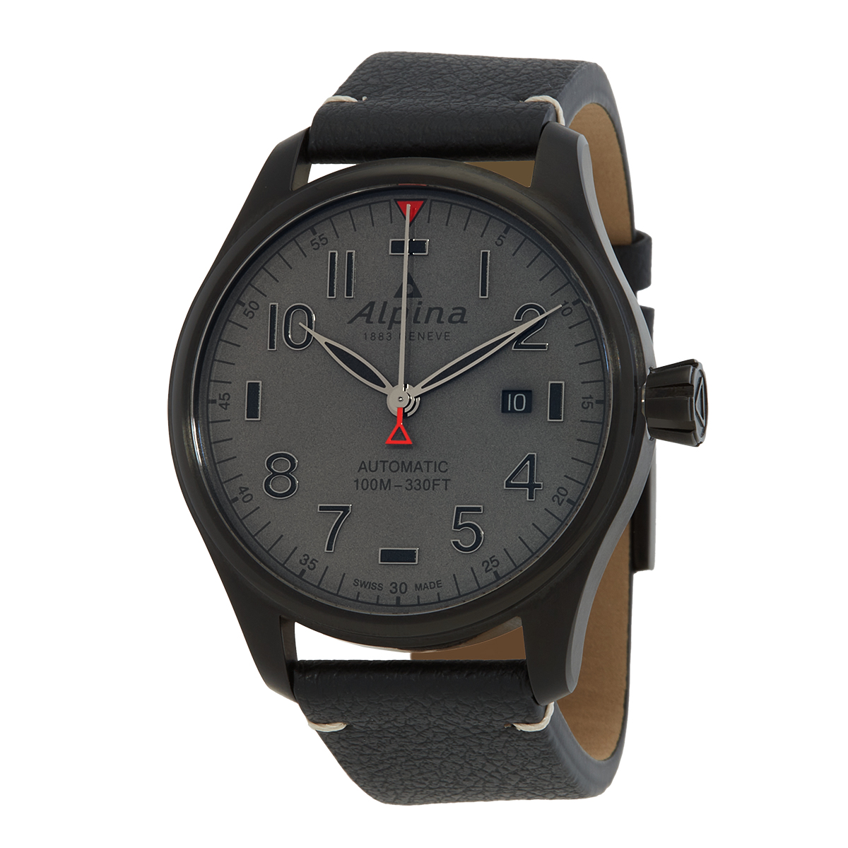 Alpina Startimer Pilot Automatic Dark Grey Dial Men's Watch AL-525GG4FBS6