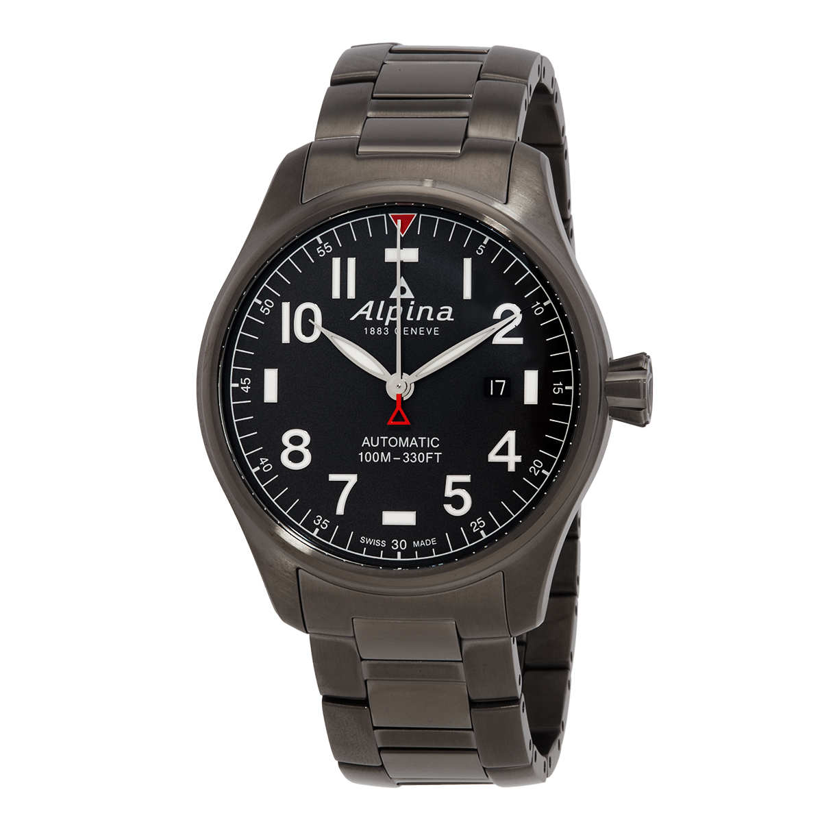 Alpina Startimer Pilot Automatic Grey Dial Men's Watch AL-525G4TS6B