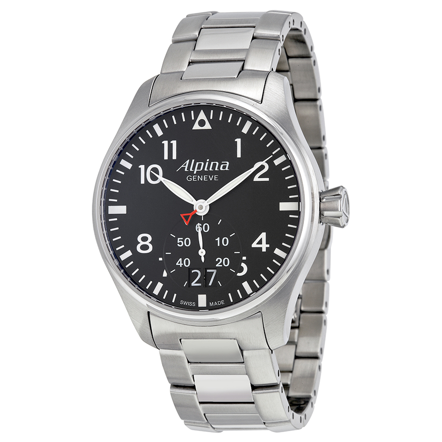 Alpina Startimer Pilot Black Dial Men's Watch AL-280B4S6B