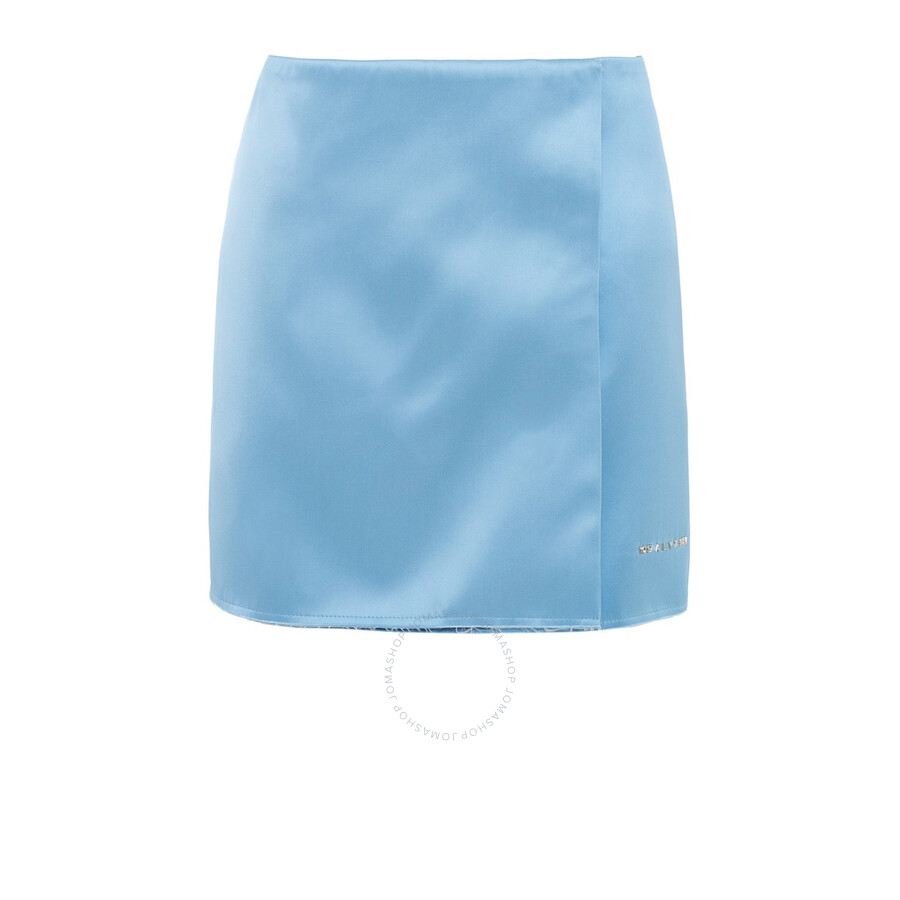 Alyx Ladies Light Blue Fringe Formal Tailoring Skirt In Blue