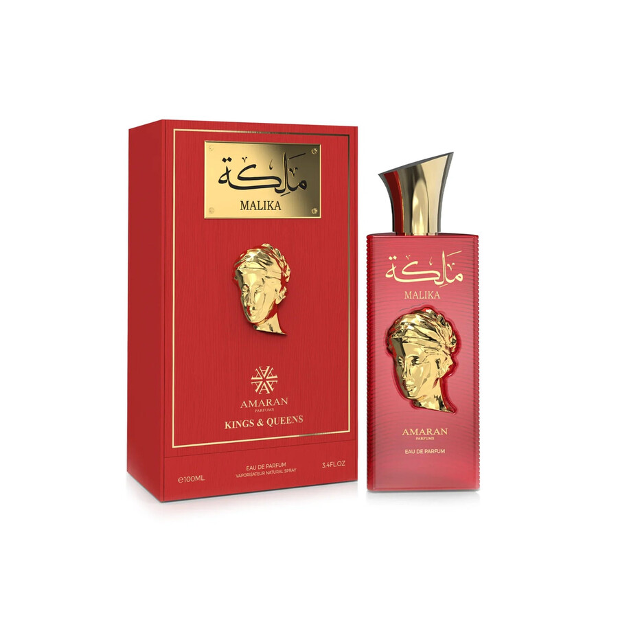 Amaran Ladies Kings & Queens Malika Edp Spray 3.4 oz Fragrances 6294019021765 In Red