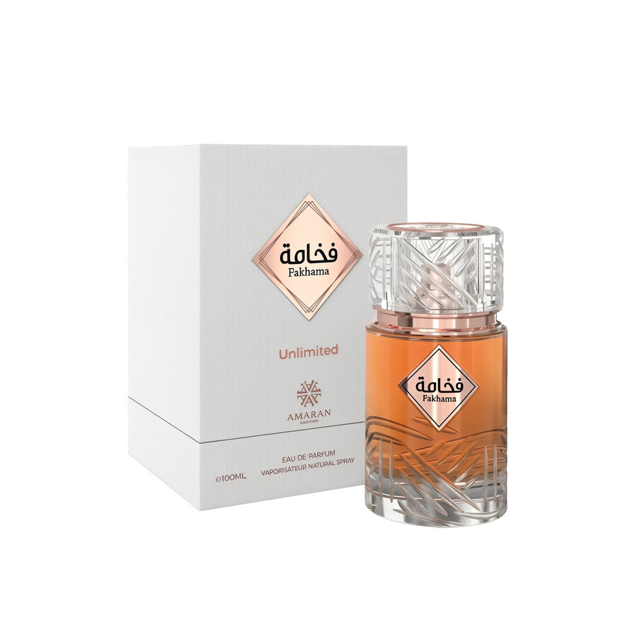 Amaran Unisex Fakhama Unlimited Edp Spray 3.4 oz Fragrances 6294019021758
