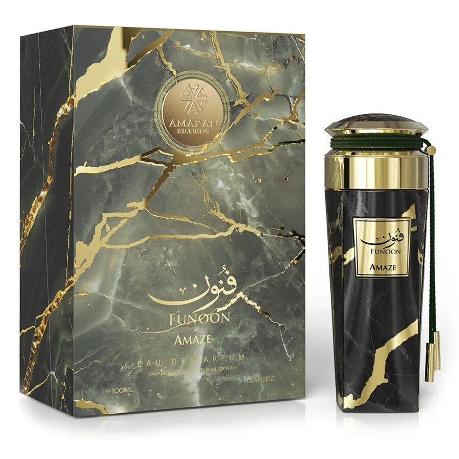 Amaran Unisex Funoon Amaze Edp Spray 3.4 oz Fragrances 6294019024520 In Black