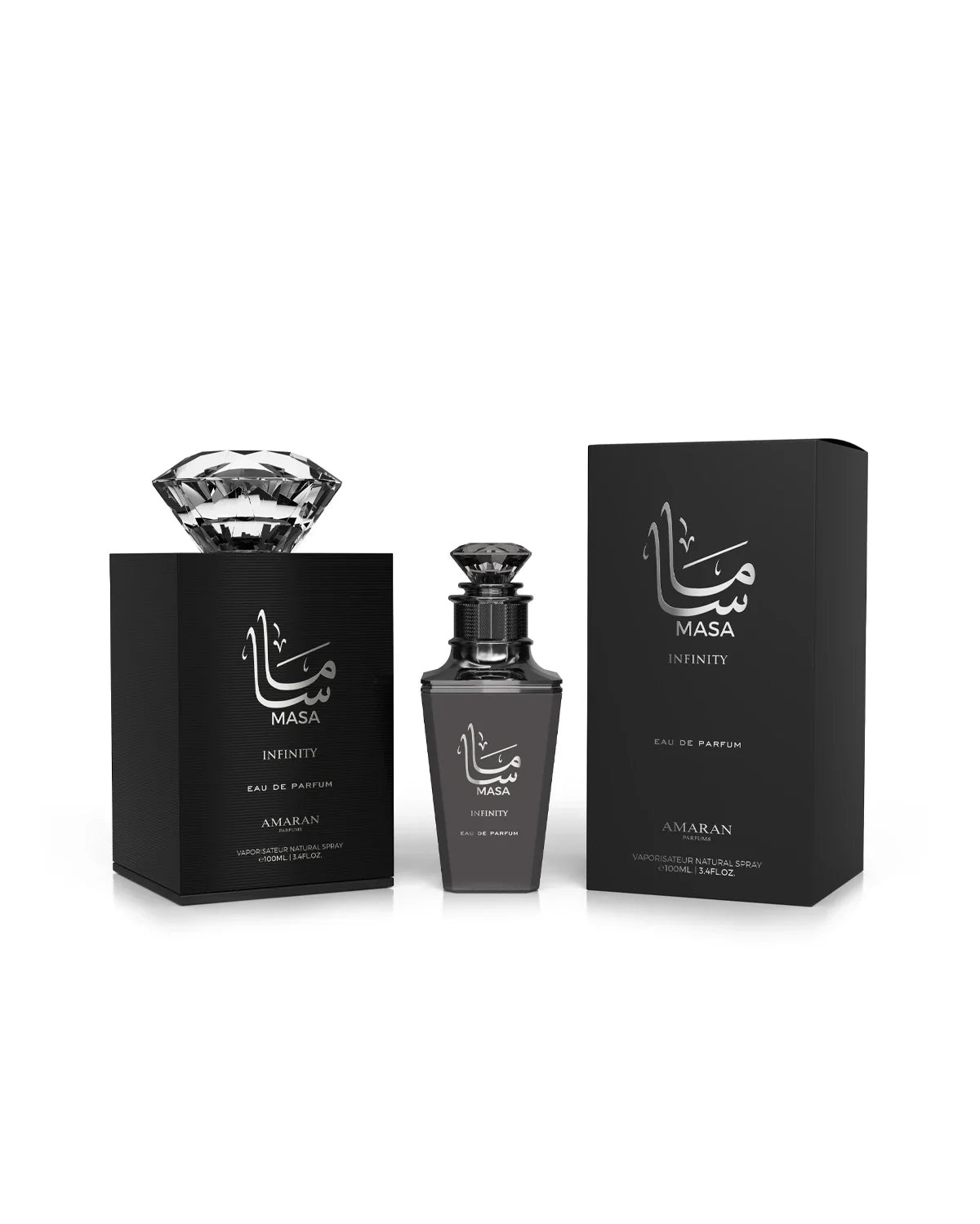 Amaran Unisex Masa Infinity Edp Spray 3.4 oz Fragrances 6294019033393 In Transparent