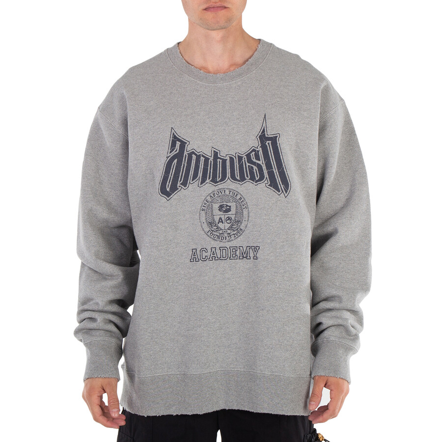 Grey Academy Crewneck Sweatshirt