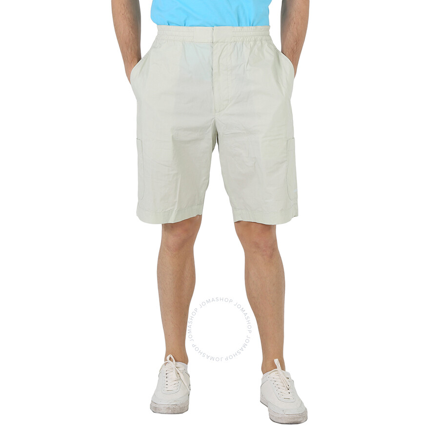 Shop Ambush Men's Green Lily Green Drawstring Cotton Bermuda Shorts