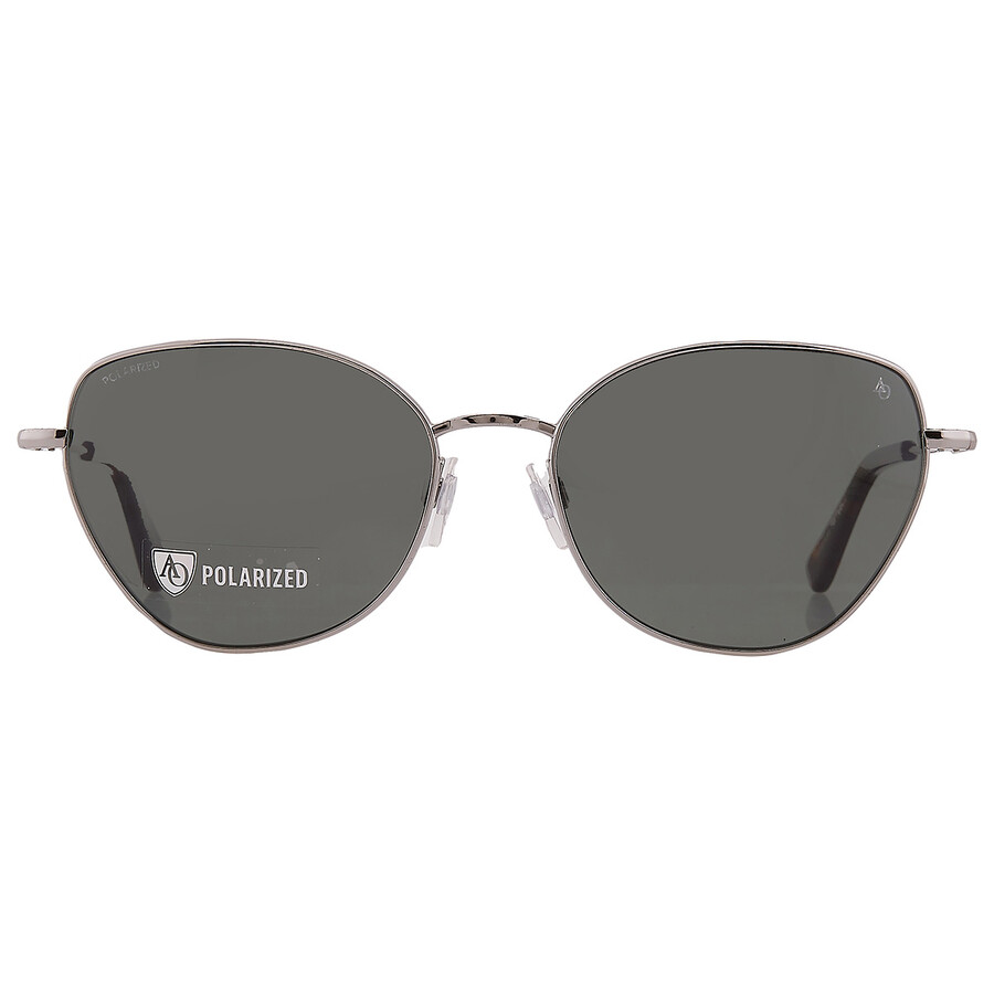 American Optical Polarized Green Cat Eye Ladies Sunglasses Whitney-p 2 58
