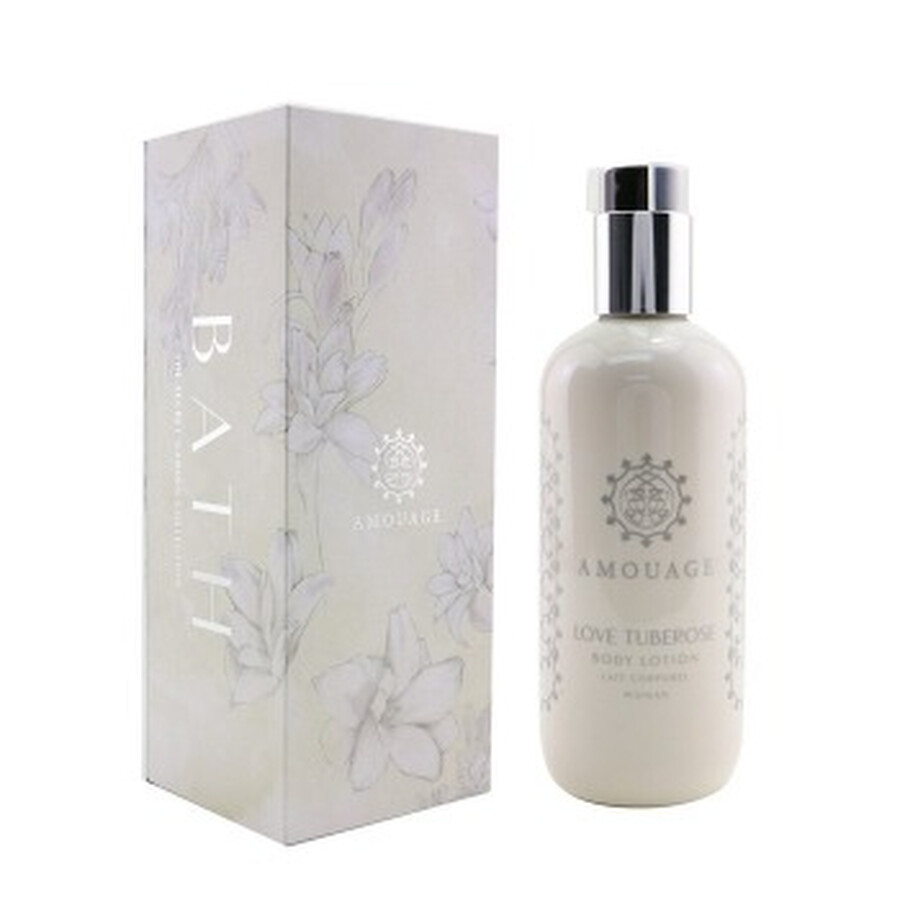 Amouage Ladies Love Tuberose Body Lotion 10.0 oz Fragrances 701666130949 In White