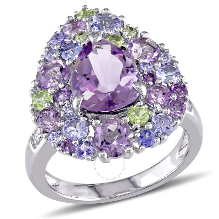 Amour 4 1/2 Ct Tgw Tanzanite In White