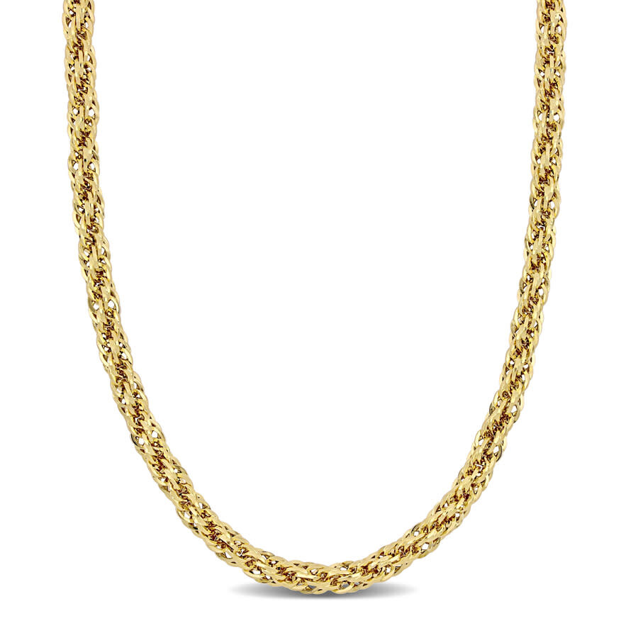 Amour 6mm Infinity Rope Chain Necklace In 14k Yellow Gold In Yellow