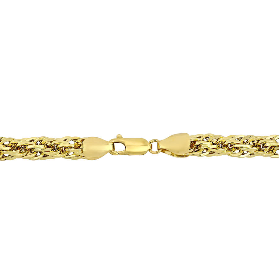 Amour 6mm Infinity Rope Chain Necklace In 14k Yellow Gold In Yellow
