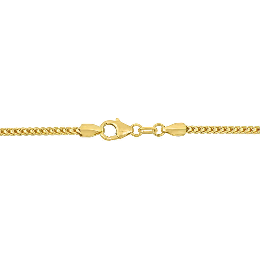 Shop Amour 1.85mm Franco Link Bracelet In 10k Yellow Gold