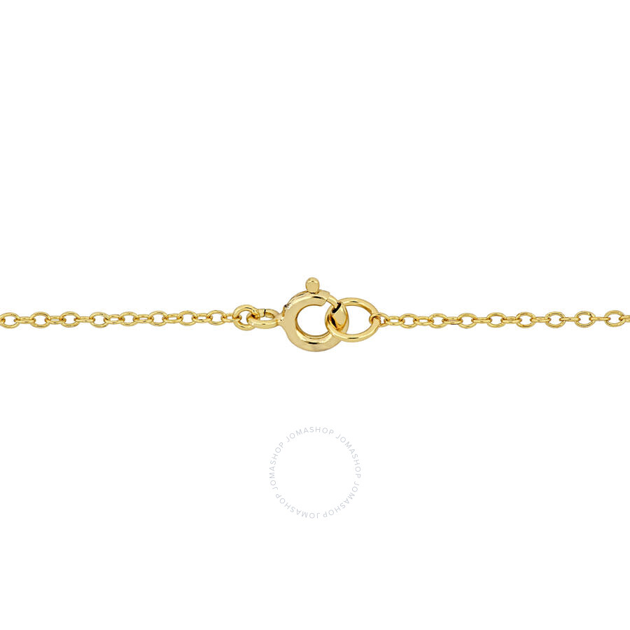 Amour 6.5-8.5 Mm Cultured Freshwater Pearl Tin Cup Necklace In 18k Gold Plated Sterling Silver In Yellow